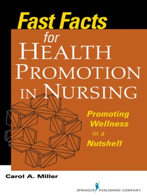 cover image of Fast Facts for Health Promotion in Nursing
